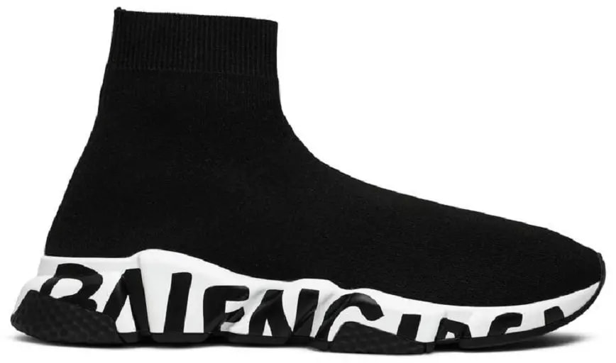 Giày Balenciaga Wmns Speed Trainer 'Black White'  605942 W05GE 1015 — kich-thuoc: 39