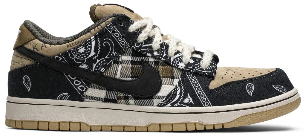 Giày Travis Scott x SB Dunk Low PRM QS 'Cactus Jack Special Box' CT5053-001 — kich-thuoc: 42
