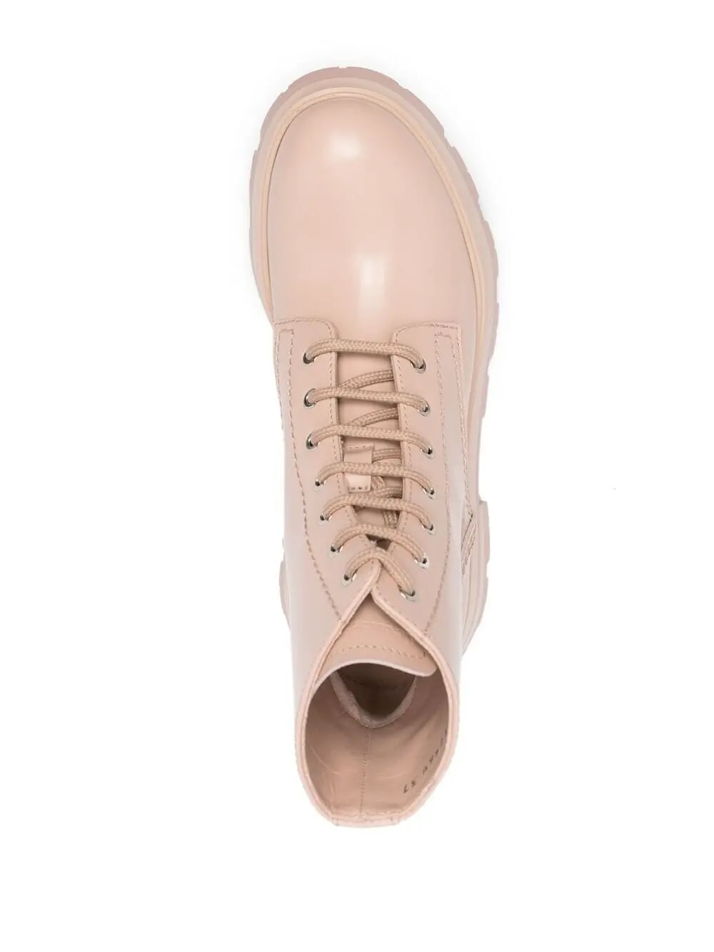Giày Alexander McQueen Wmns Beige Leather Ankle Boots 657569-WHZ80-6832 — ảnh 4