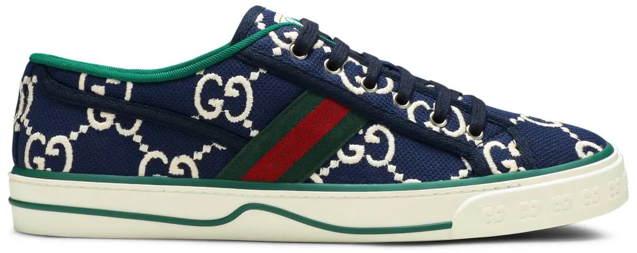 Giày Gucci Tennis 1977 'Ink Blue' 606111-H0G10-4370 — 