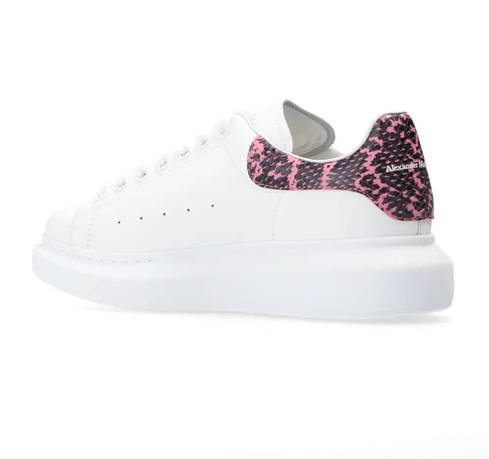 Giày Alexander McQueen White &amp; Snake Oversized 'Pink' 553770-WHZ4C-9558 — ảnh 5