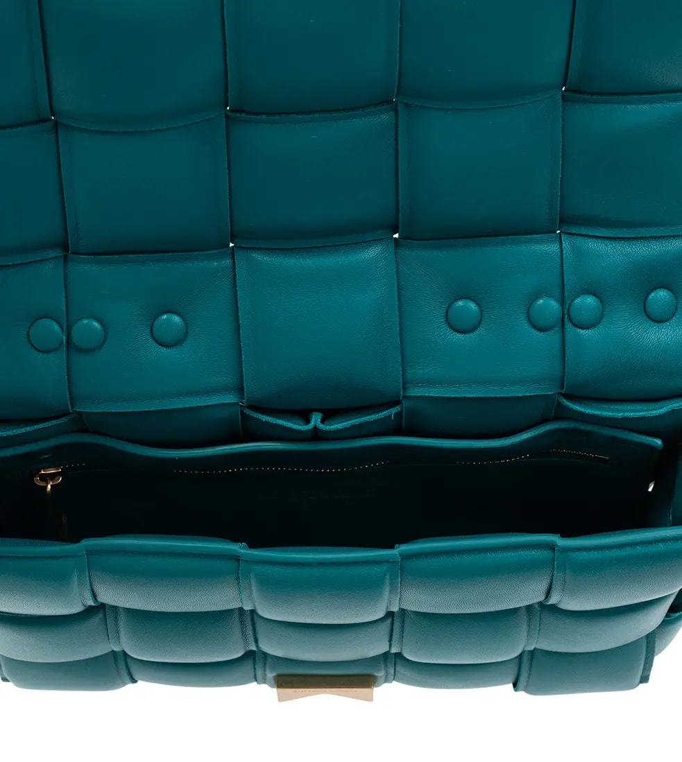 Túi Bottega Veneta The Chain Cassette 'Intrecciato' 631421-VBWZ0-3118 — ảnh 4