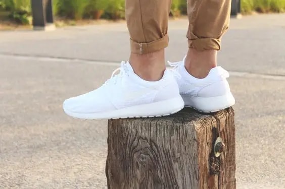 Giày Nike Roshe Run “All White” 511881-112 — ảnh 3