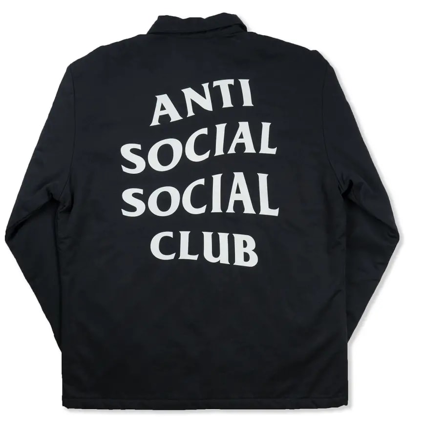 Áo ASSC Anti Social Social Club Jacket Black — ảnh 2