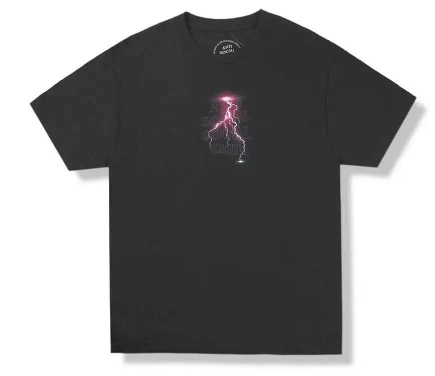 Áo Anti Social Social Club Save Your Tears Thunder Tee Black — kich-thuoc: L