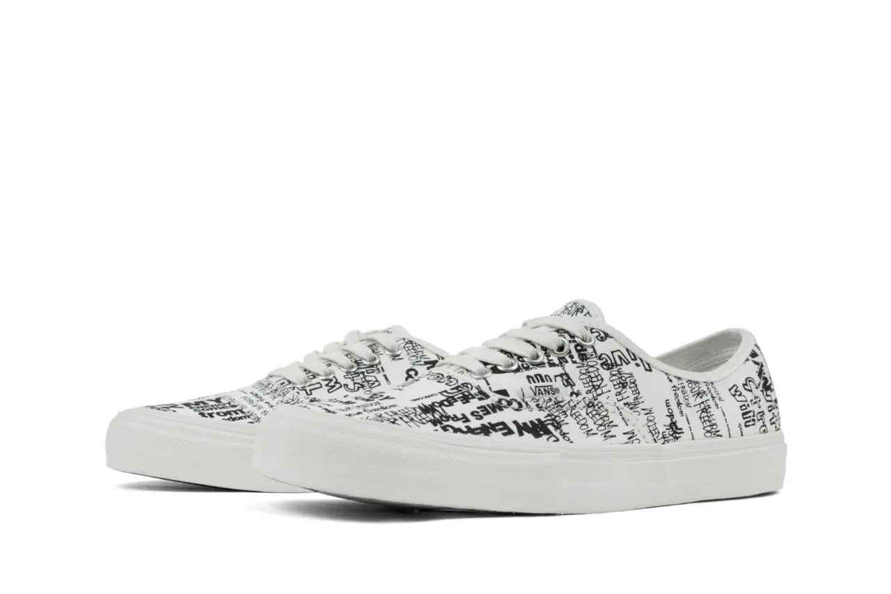 Giày Vans Authentic Comme des Garcons White (Japan) VN0A33TAKXY — ảnh 5