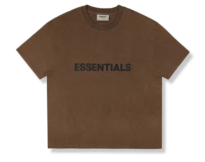 Áo Fear Of God Essentials x Ssense 3D Silicon Applique Boxy T Shirt — kich-thuoc: M