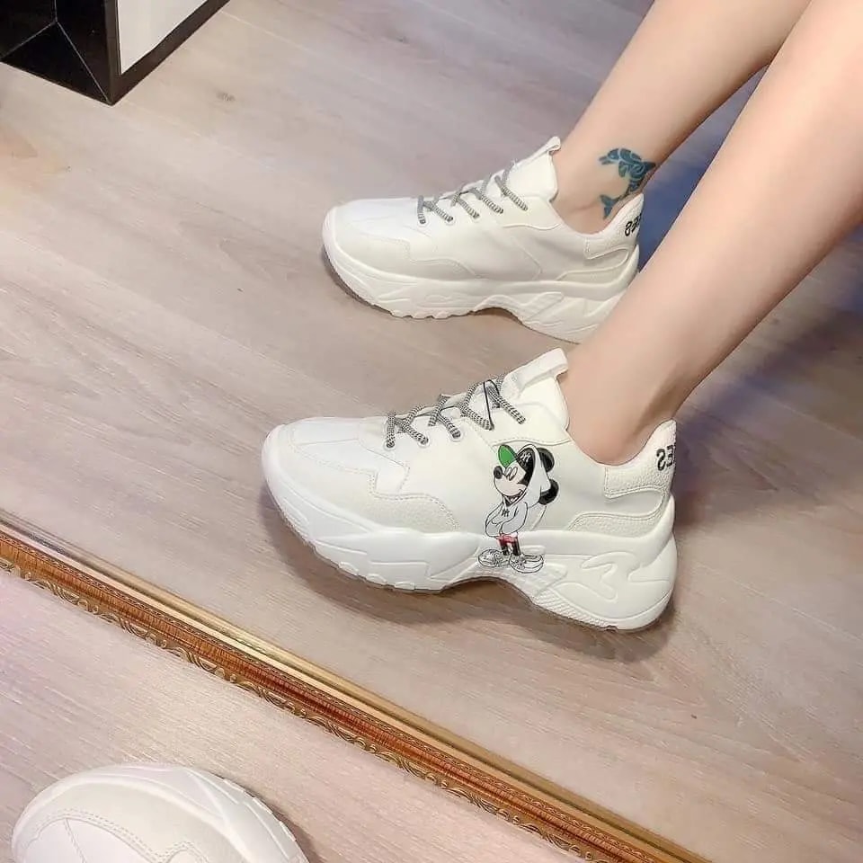 Giày MLB X Disney Bigball Chunky Mickey NY 'White' 32SHCK941-50I — ảnh 2