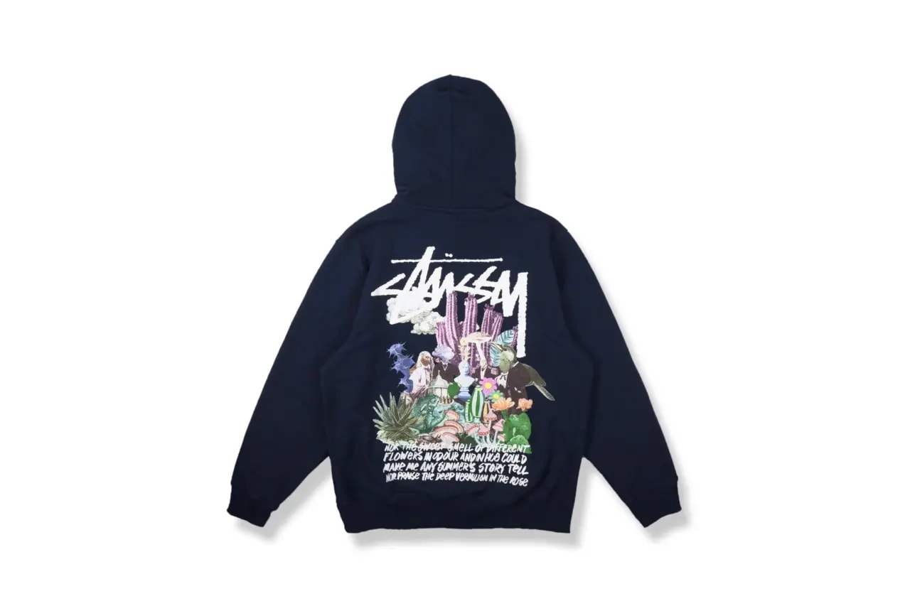 Áo Stussy Spychedelic Hood Navy 32916952645728 — ảnh 2