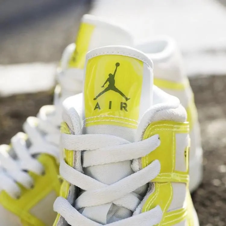 Giày Nike Wmns Air Jordan 1 Mid LX 'Off White Opti Yellow' DA5552-107 — ảnh 5