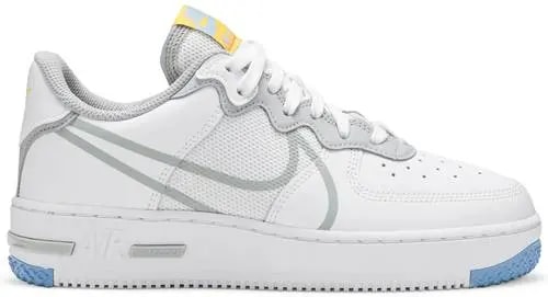 Giày Nike Air Force 1 React 'Smoke Grey Gold' CT1020-100 — kich-thuoc: 38