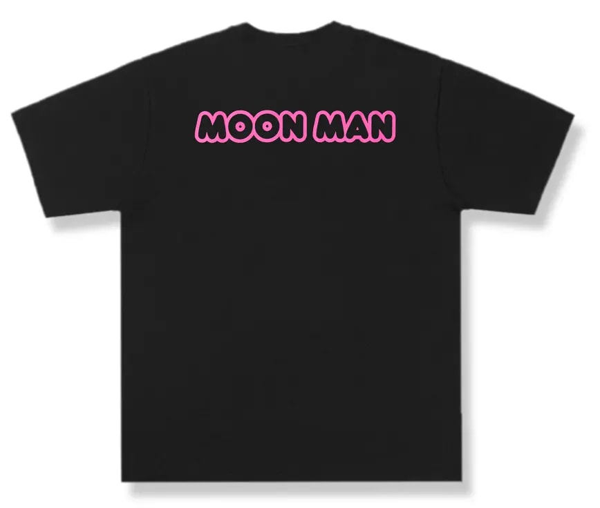 Áo Bape x Kid Cudi 10th Anniversary Space Galaxy Baby Milo Black Tee — ảnh 2