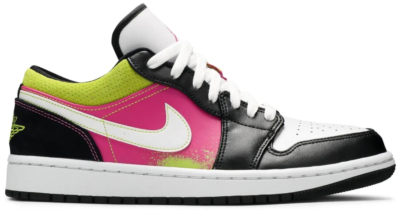 Giày Nike Air Jordan 1 Low 'Spray Paint' CW5564-001 — kich-thuoc: 42.5