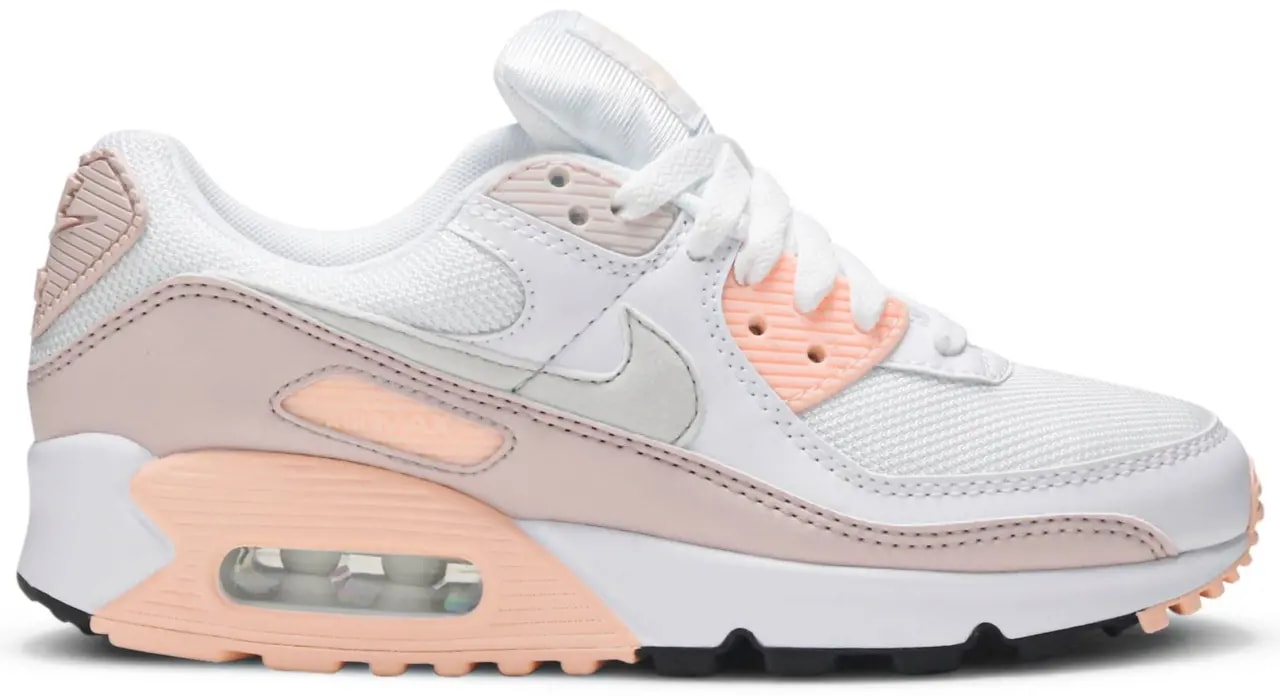 Giày Nike Air Max 90 'White Barely Rose' (W) CT1030-101 — kich-thuoc: 36.5