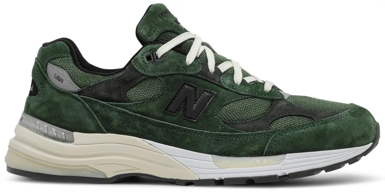 Giày New Balance JJJJound x 992 Made in USA 'Mossy Green' M992JJ — tieu-de: 40.5