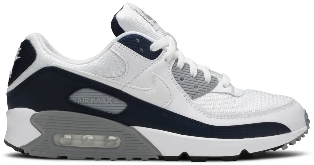 Giày Nike Air Max 90 'White Grey Obsidian' CT4352-100 — kich-thuoc: 40.5