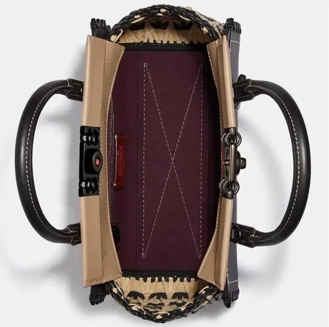 Túi Coach Troop Carry All With Weaving 623 V5BLC — ảnh 3