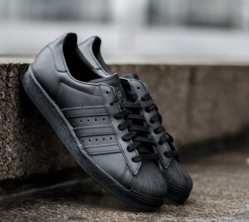Giày Adidas Superstar 'All Black' EG4957 — ảnh 5