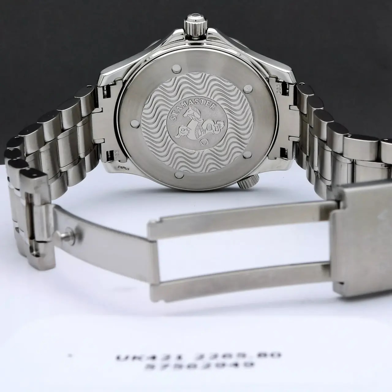 Đồng Hồ Omega Seamaster Quartz Chronometer 'Blue' 2265-8 — ảnh 4