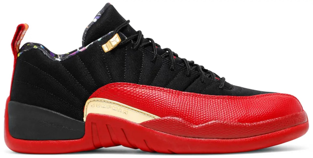 Giày Nike Air Jordan 12 Low SE 'Super Bowl' DC1059-001 — kich-thuoc: 42