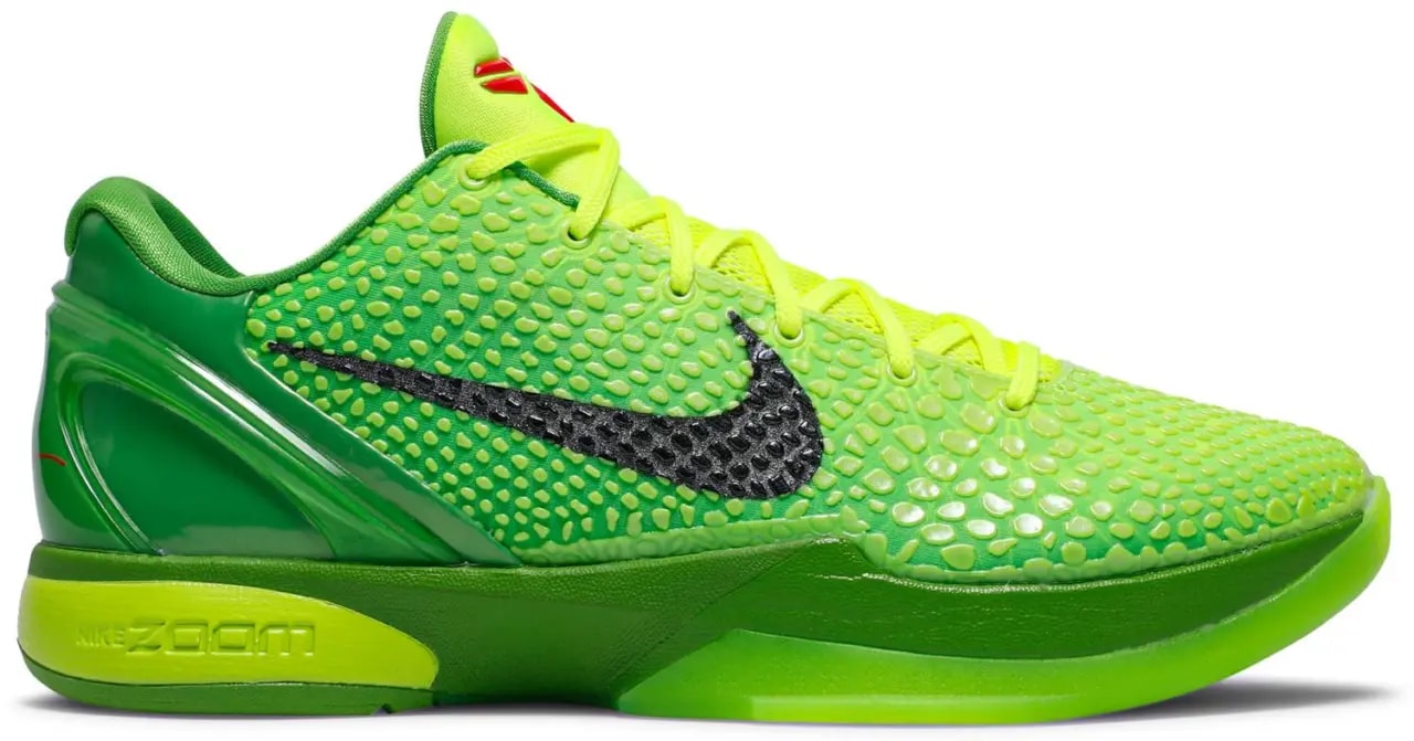 Giày Nike Zoom Kobe 6 Protro 'Grinch' CW2190-300 — kich-thuoc: 41