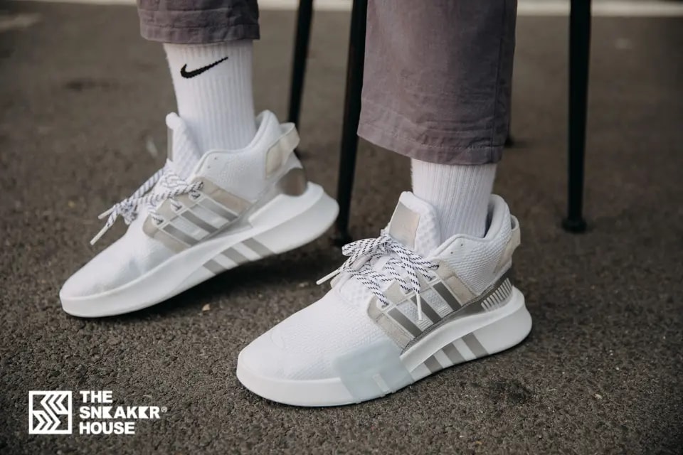 Giày Adidas EQT Bask ADV V2 'White Grey' FW4258 — ảnh 4
