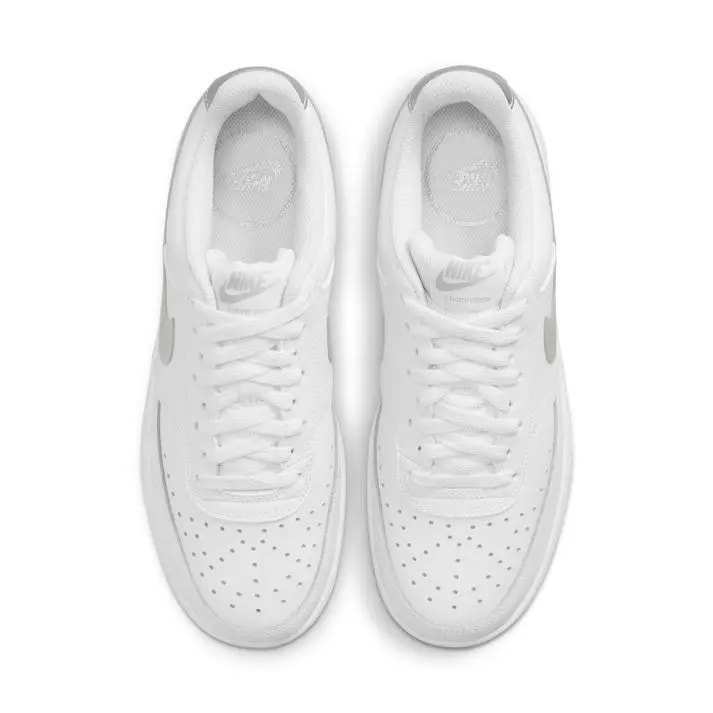 Giày Nike Court Vision Low 'White Metallic Silver' CD5434-111 — ảnh 5