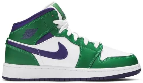 Giày Nike Air Jordan 1 Mid GS 'Hulk' 554725-300 — kich-thuoc: 36.5