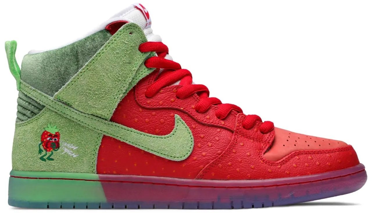 Giày Nike Dunk High SB 'Strawberry Cough' CW7093-600 — kich-thuoc: 40.5