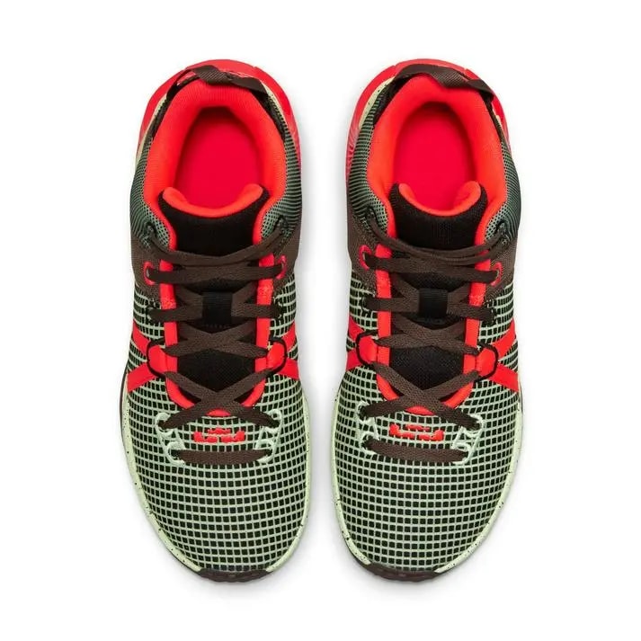 Giày Nike LeBron Witness 7 EP 'Black Crimson Alligator' DM1122-001 — ảnh 4