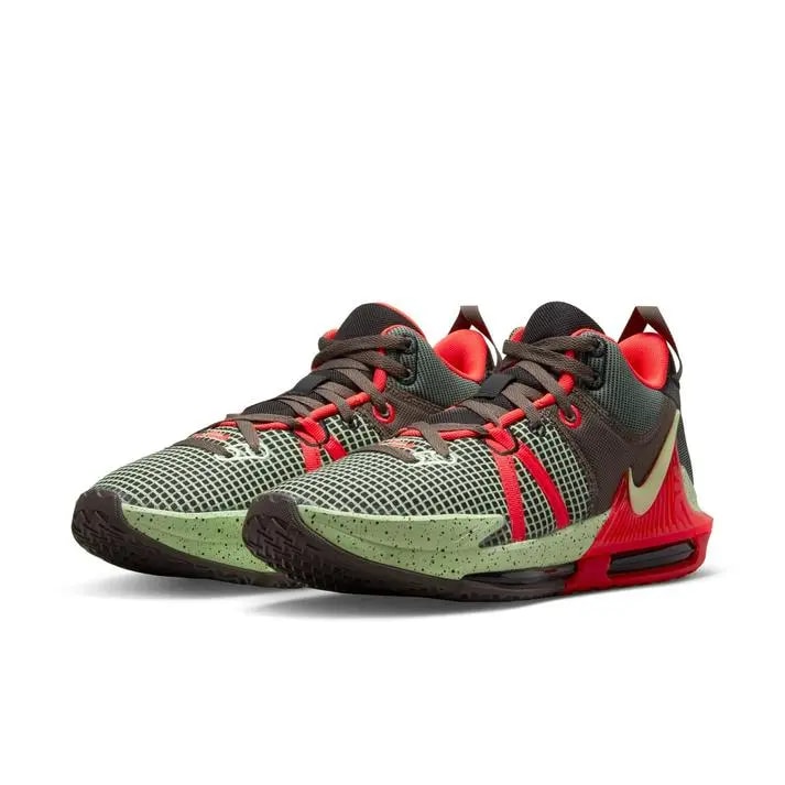 Giày Nike LeBron Witness 7 EP 'Black Crimson Alligator' DM1122-001 — ảnh 3