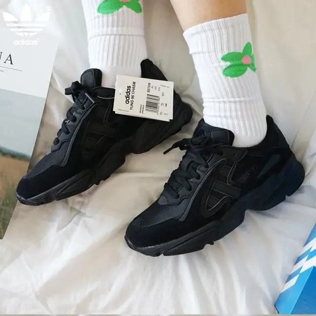 Giày Adidas Yung 96 Chasm 'Black Carbon' EE7239 — ảnh 2