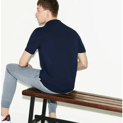 Áo Lacoste Sports Unisex Sleeve 'Dark Blue' Polo T-shirt L1230-20B-166 — ảnh 3