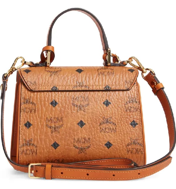 Túi MCM Mini Heritage Visetos Coated Canvas 'Brown' MWE6AVI63CO001 — ảnh 3