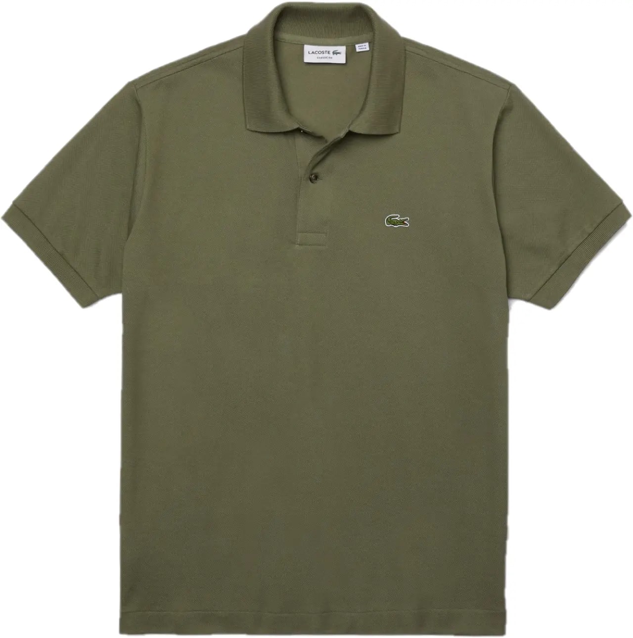 Áo Lacoste Men's Classic Fit L1212 Polo 'Khaki Green' L1212-316 — kich-thuoc: lien-he-order