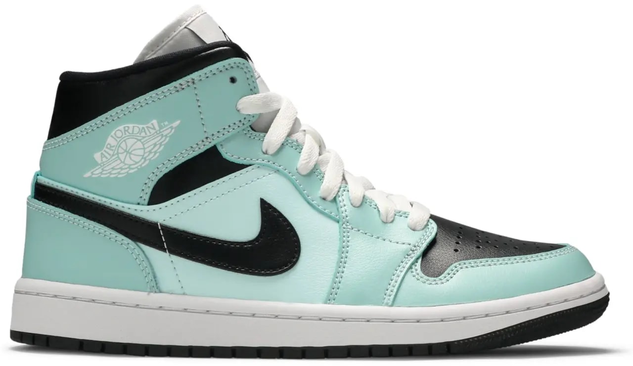 Giày Nike Wmns Air Jordan 1 Mid 'Aqua Black' BQ6472-300 — kich-thuoc: 36 Giày Nike Wmns Air Jordan 1 Mid 'Aqua Black' BQ6472-300 — kich-thuoc: 36