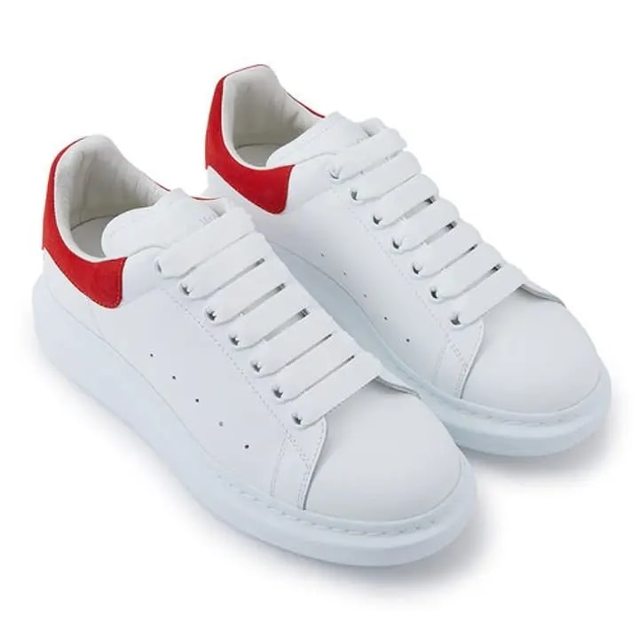 Giày Alexander McQueen Oversized Sneaker 'White Lust Red' 553680-WHGP7-9676 — ảnh 5