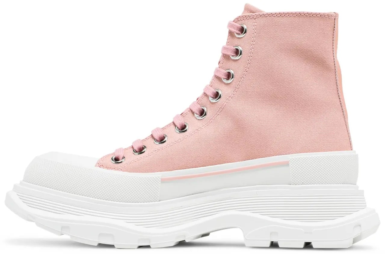 Giày Alexander McQueen Wmns Tread Slick Boots 'Magnolia' 611706-W4LR1-9243 — ảnh 2