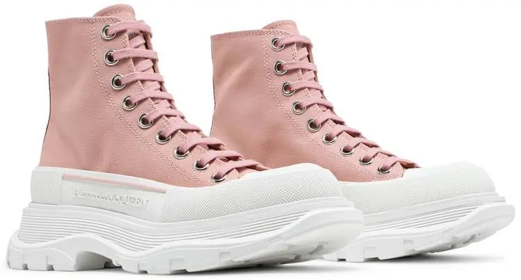 Giày Alexander McQueen Wmns Tread Slick Boots 'Magnolia' 611706-W4LR1-9243 — ảnh 3