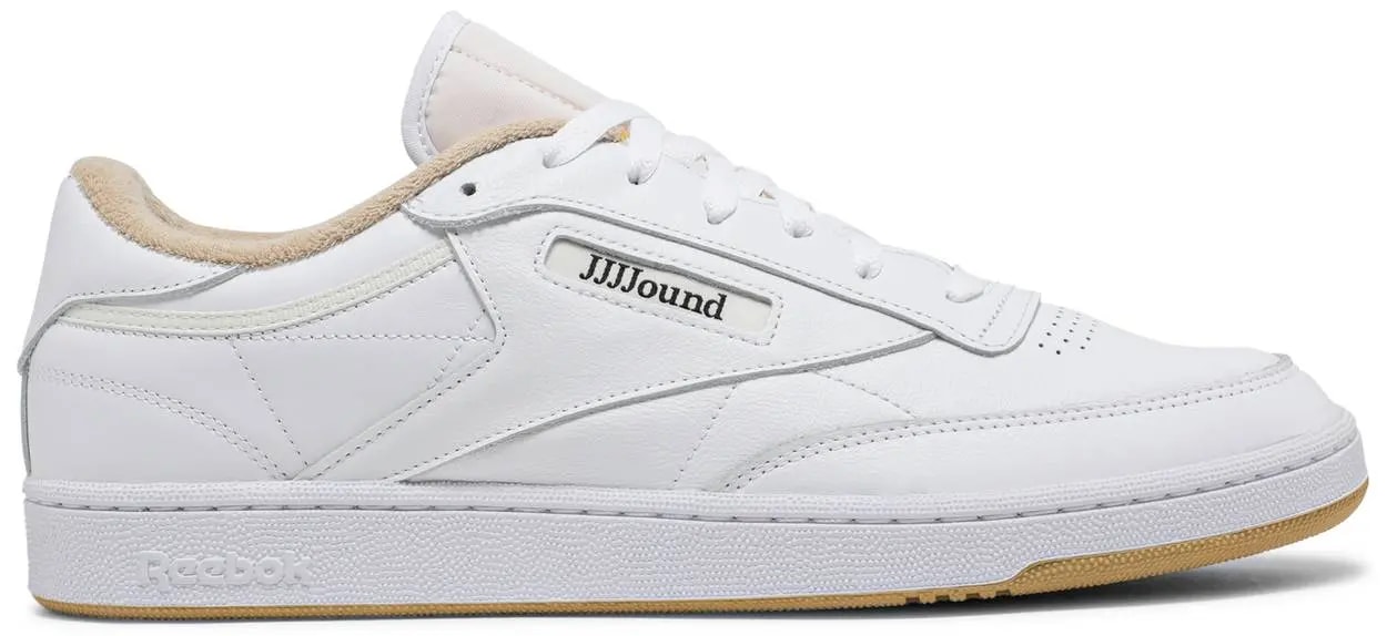 Giày Reebok JJJJound x Club C 85 'White Gum' FY6066 — kich-thuoc: 41