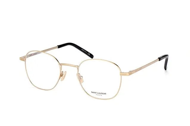 Kính Saint Laurent Eyeglasses in Gold SL 128 003 — ảnh 2