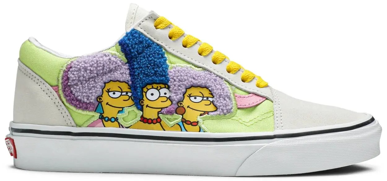 Giày Vans The Simpsons x Old Skool 'The Bouviers' VN0A4BV521M — kich-thuoc: 40.5