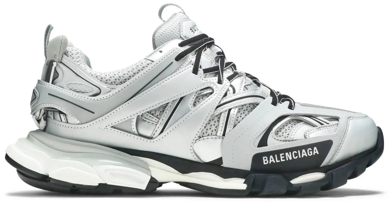 Giày Balenciaga Track Trainer Metallic Silver 542023-W2CD1-8100 — kich-thuoc: 39