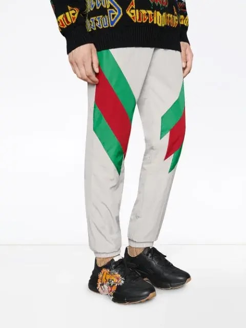 Giày Gucci Rhyton Leather 'Tiger Print' 548635-DRW00-1000 — ảnh 2