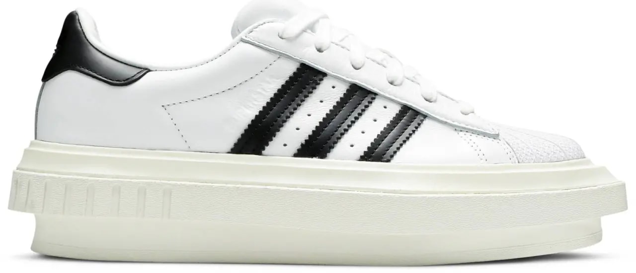 Giày Adidas Ivy Park x Superstar Platform 'Cloud White' FY7730 — kich-thuoc: 36 2/3