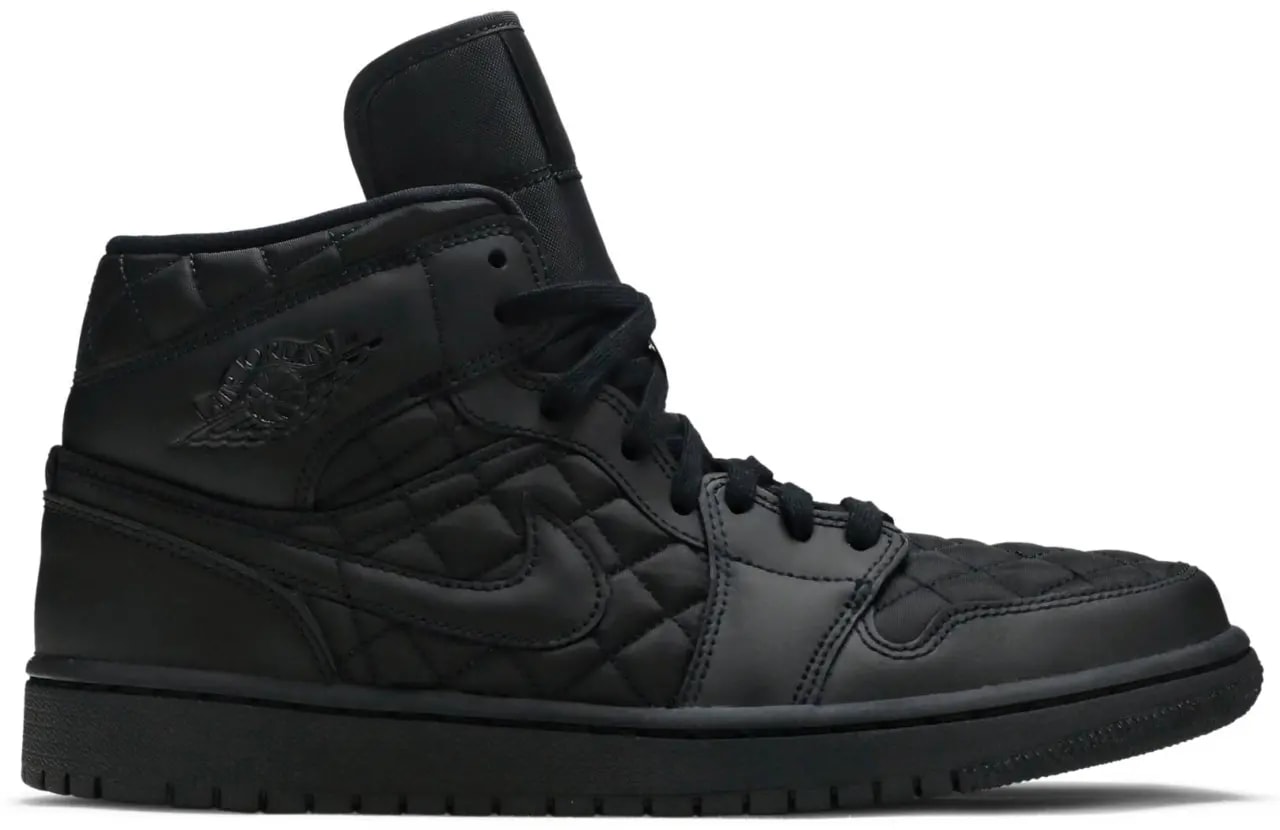 Giày Nike Wmns Air Jordan 1 Mid SE 'Black Quilted' DB6078-001 — kich-thuoc: 38 Giày Nike Wmns Air Jordan 1 Mid SE 'Black Quilted' DB6078-001 — kich-thuoc: 38
