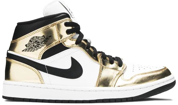 Giày Nike Air Jordan 1 Mid SE 'Metallic Gold' DC1419-700 — kich-thuoc: 42.5