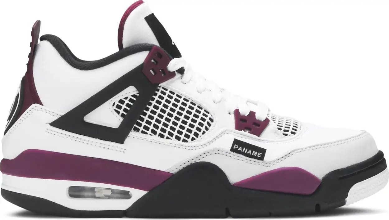 Giày Nike Paris Saint Germain x Air Jordan 4 Retro GS 'Bordeaux' CZ6509-100 — tieu-de: lien-he-order