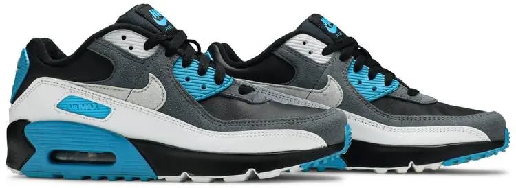 Giày Nike Air Max 90 Leather GS 'Black Dark Grey' CD6864-005 — ảnh 2
