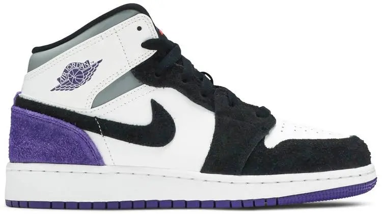 Giày Nike Air Jordan 1 Mid SE 'Purple' BQ6931-105 — kich-thuoc: 36